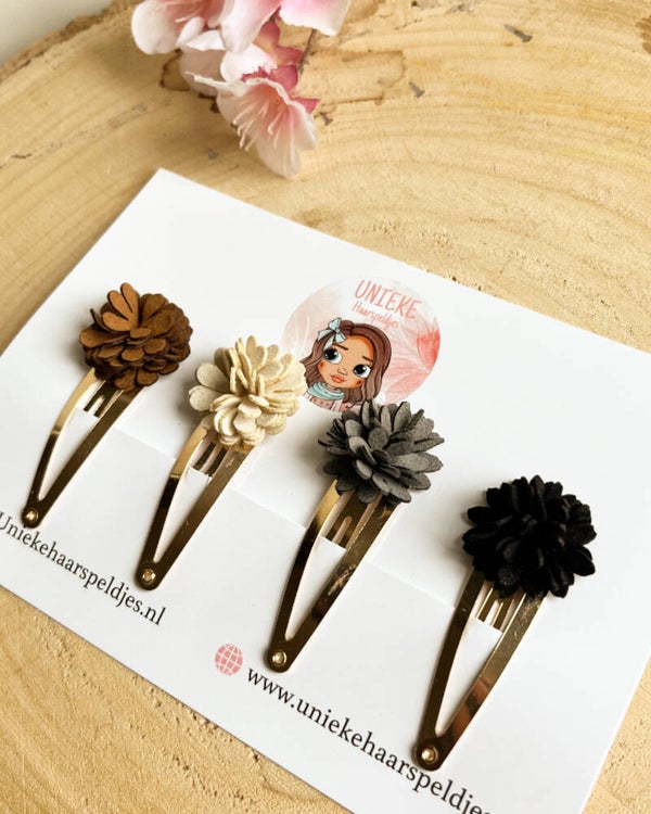 Autumn setje goude speldjes