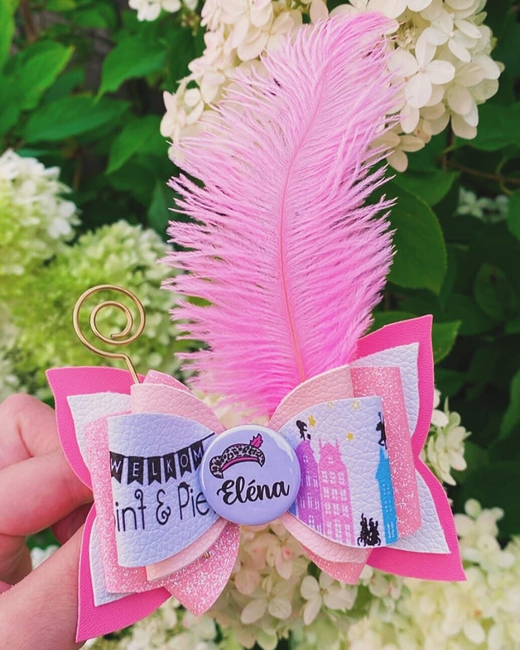 Luxe sinterklaas strik met naam