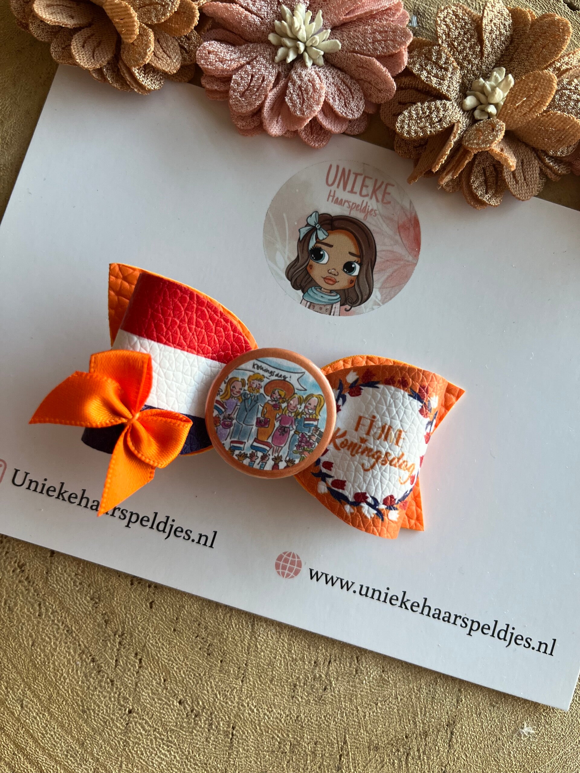 Fijne koningsdag met koningshuis blond amsterdam