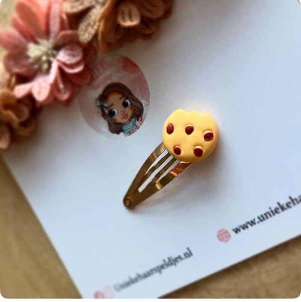 American chocolate chip cookie haarspeldje