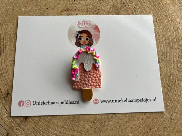 Ijsje met spikkels (eigen kleuren kan ook)