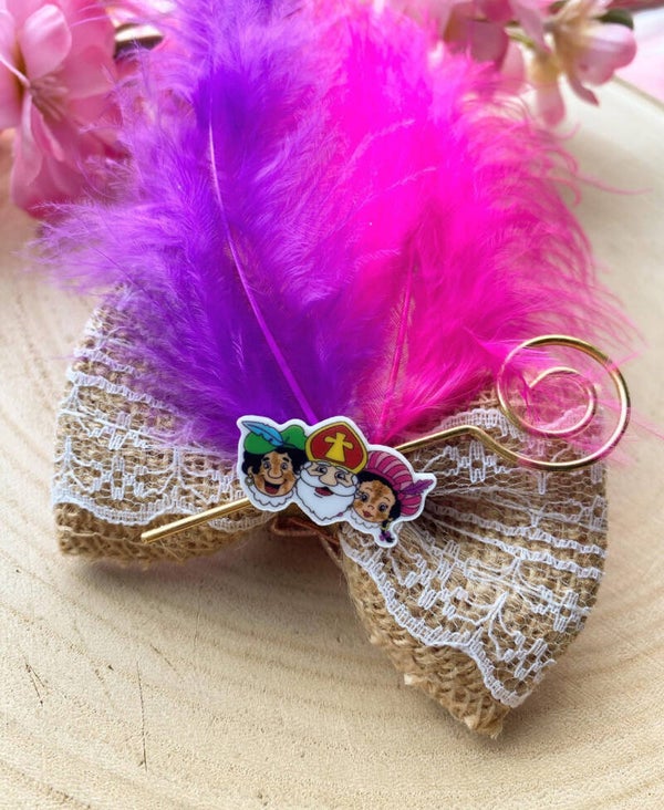 Sint en roetveegpieten jute strik