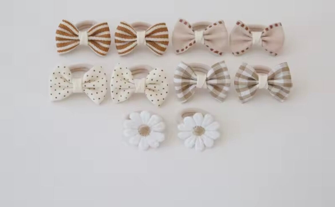 Setje van 10 elastiekjes (of per stuk)