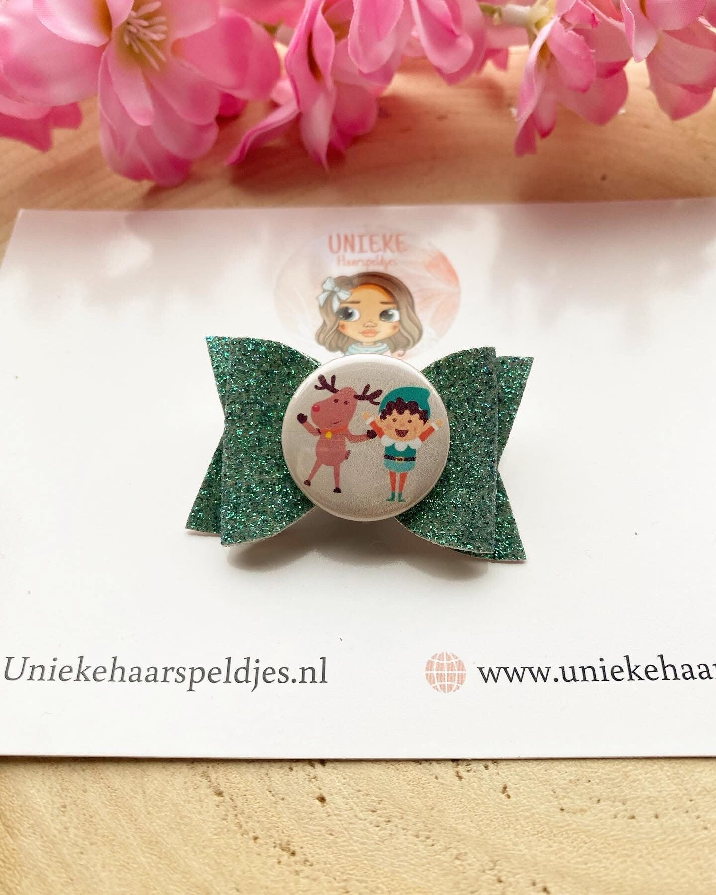 Jongens kerst broche