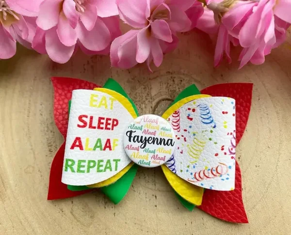 Carnaval luxe strik met naam