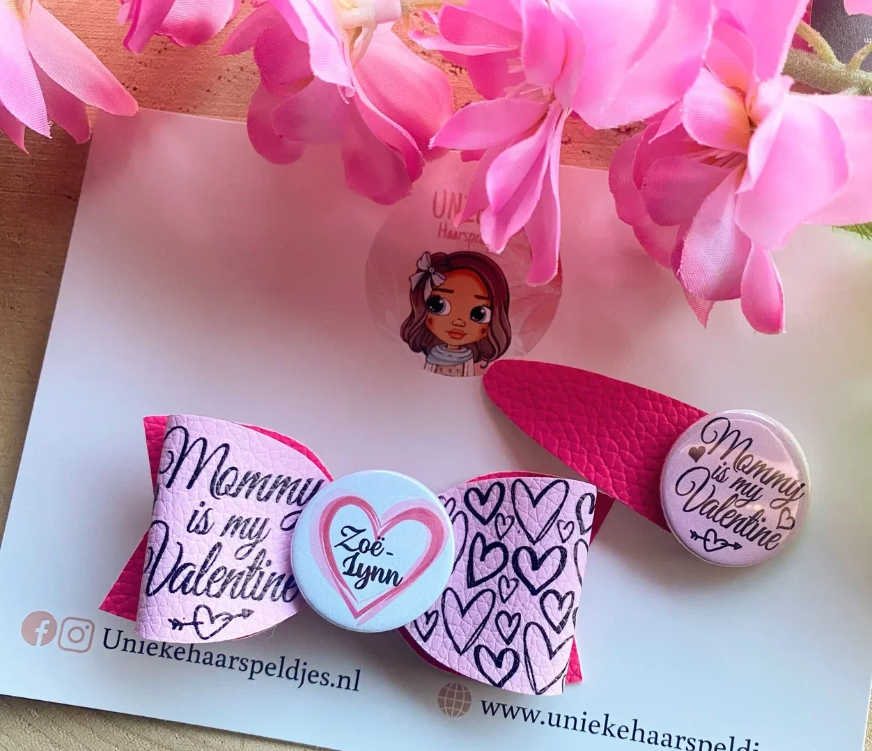 Mommy is my valentine💘 met naam