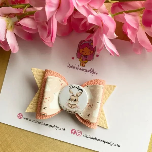 Lief strikje met naam