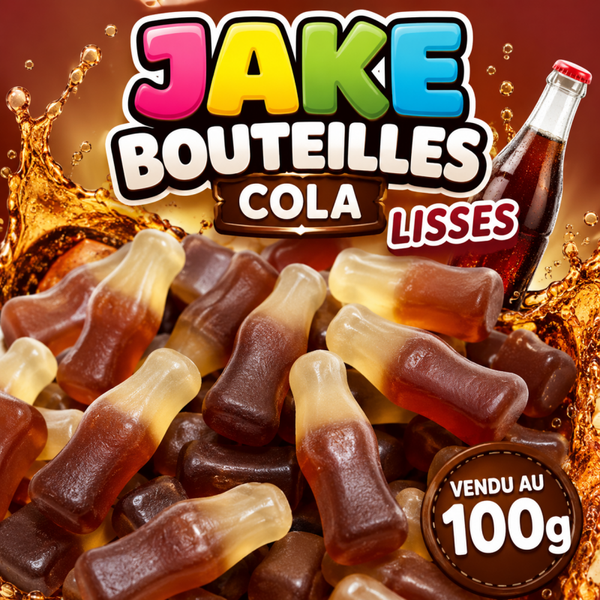 Bouteilles cola lisses