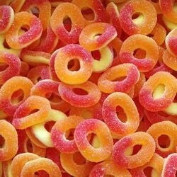 Dulceplus Anneaux sucrés pêche
