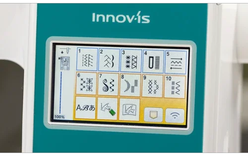 Brother inno-vis F580 Bildschirm