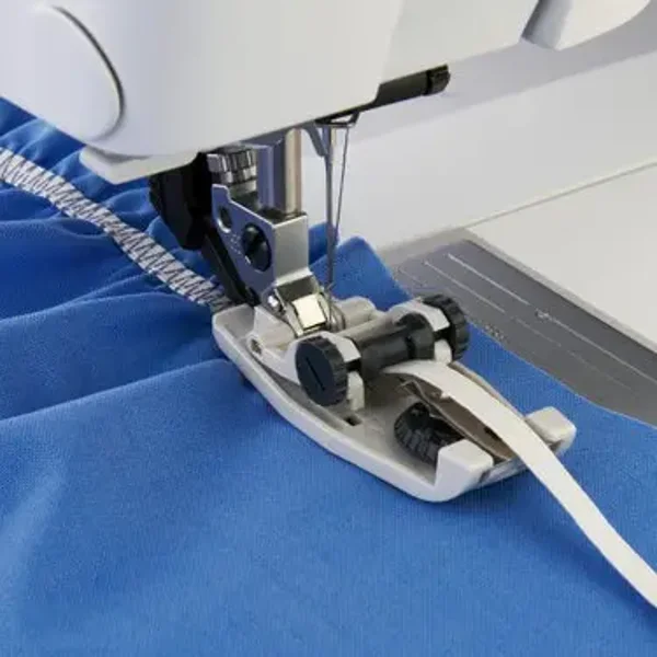 Gummibandannähfuß für IDT-System Pfaff