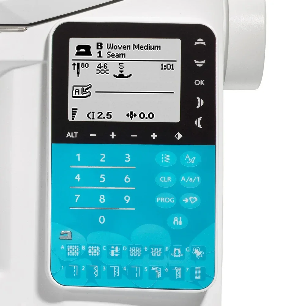 Husqvarna Viking Opal Grafikdisplay