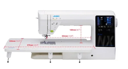 Juki Kirei NX7 Durchlass