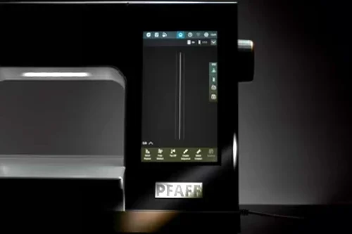Pfaff creative expression 750 Nähfußerkennung