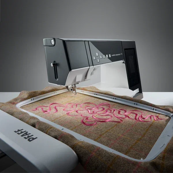 Pfaff creative expression 750 hoop scanning