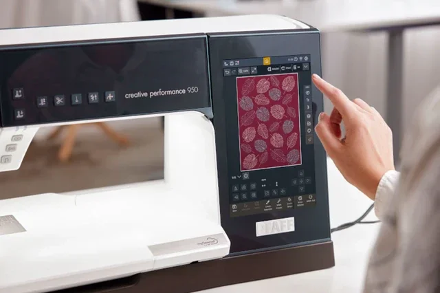 Pfaff creative performance 950 Bildschirm