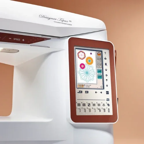 Husqvarna Viking Designer Topaz 40 Stichpositionierung