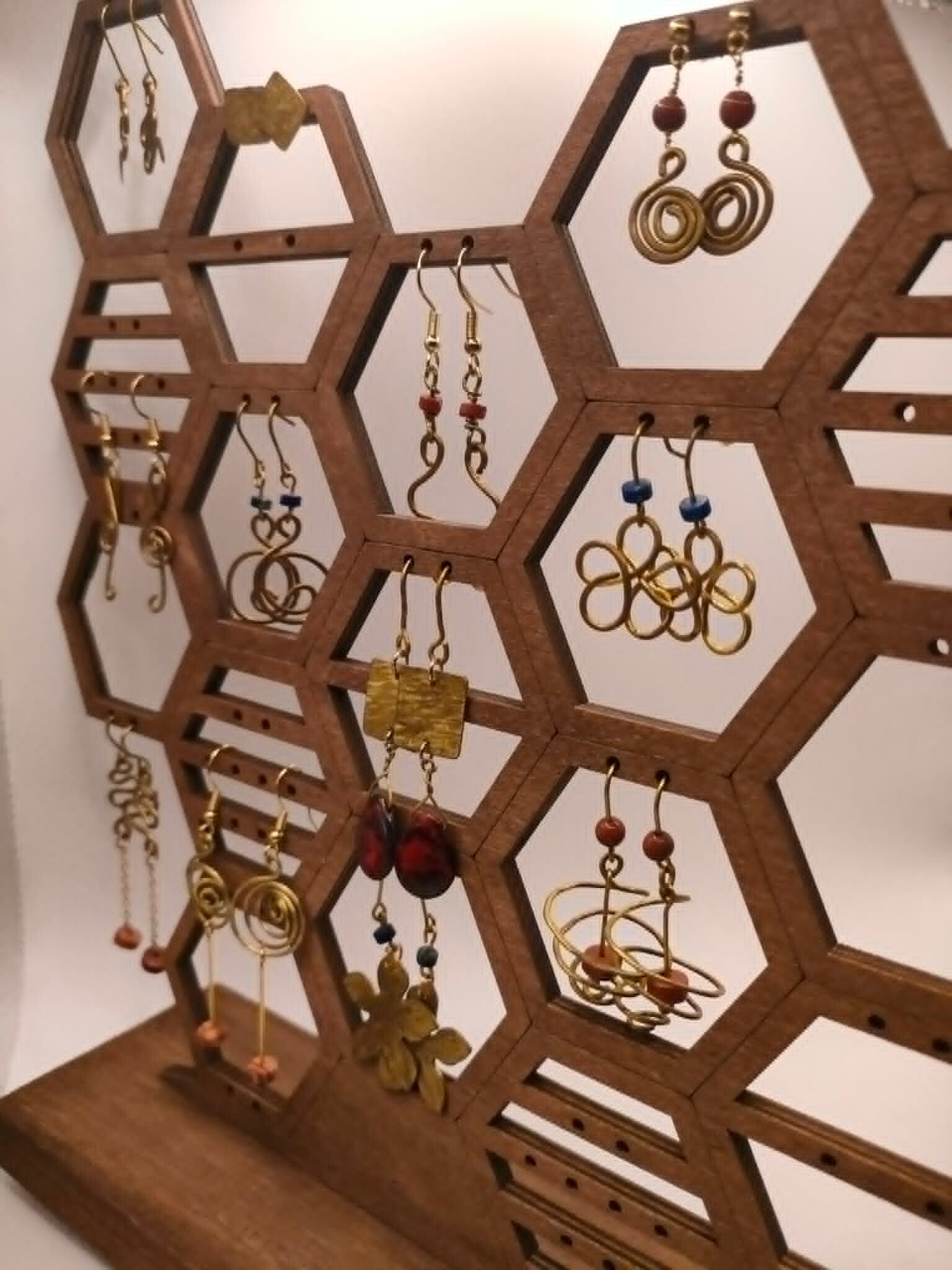 Boucles d'oreilles laiton
