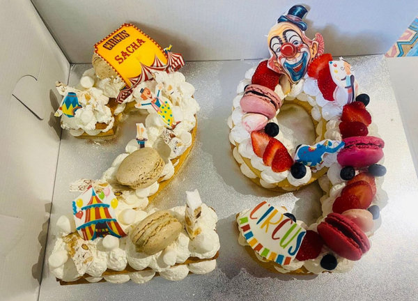 Gâteaux chiffres