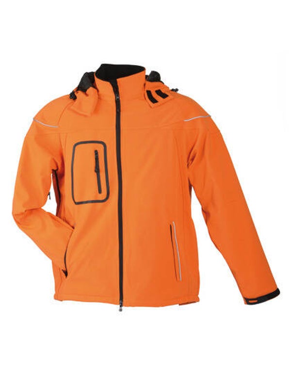 Men`s Winter Softshell Jacket Oranje