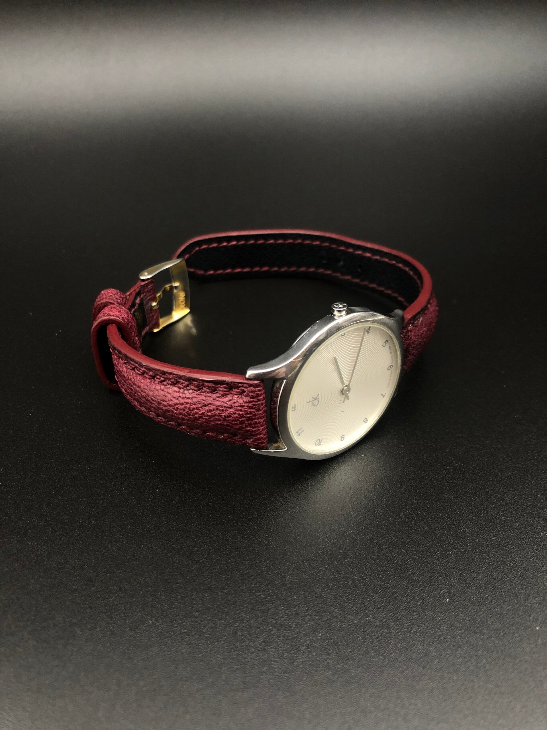 Horlogeband van leer