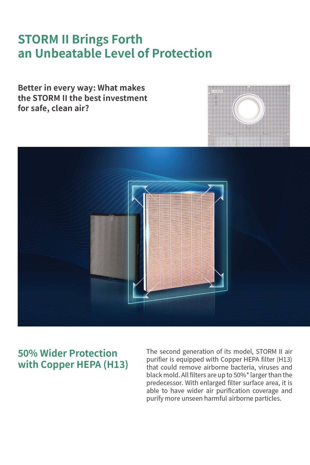 STORM 2 / Air Purifier | Coway Malaysia