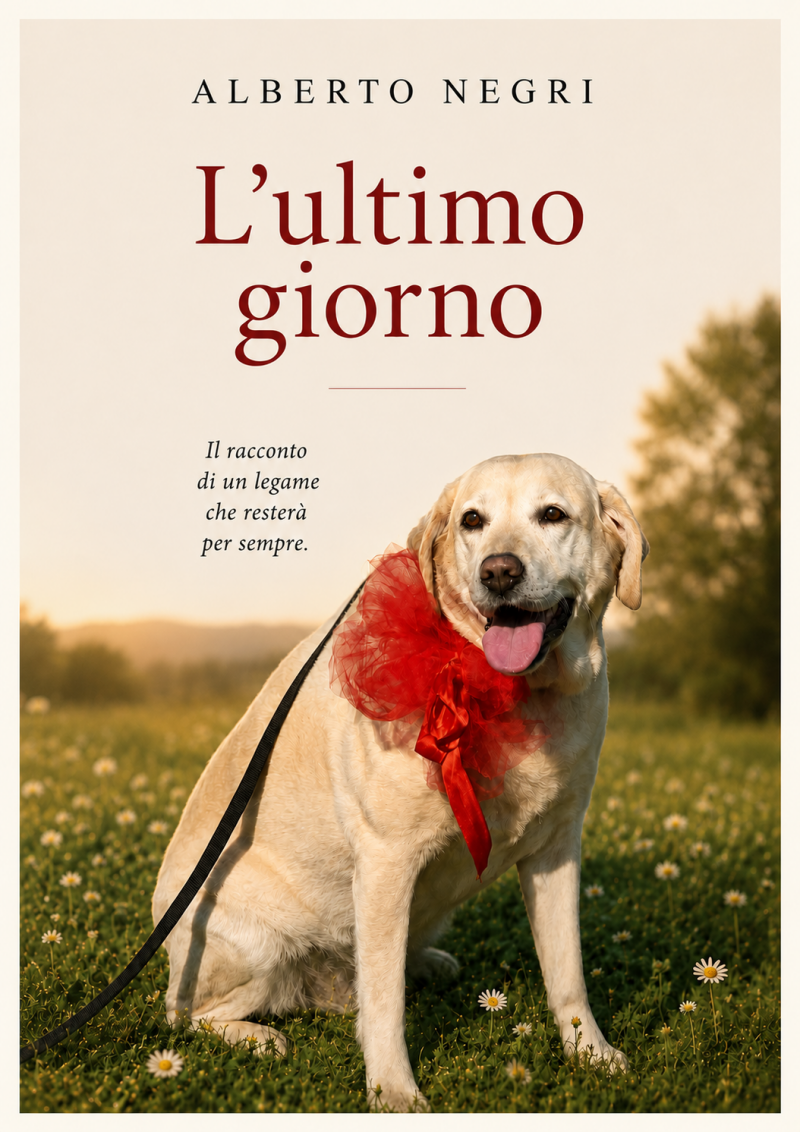 Copertina del racconto "L'ultimo giorno" di Alberto Negri