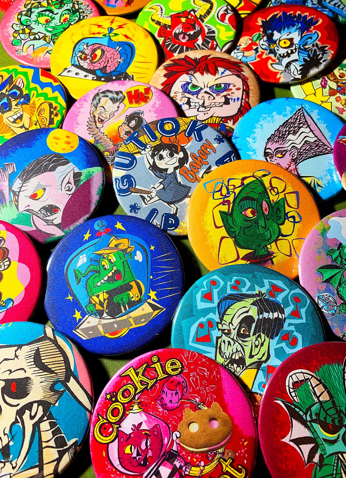 BUTTONS / Our Stickers | Evil Sticker Empire