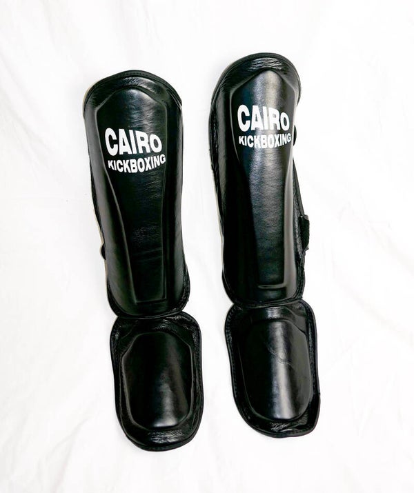 Leren scheenbeschermers