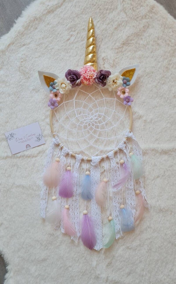 Attrape-rêve licorne