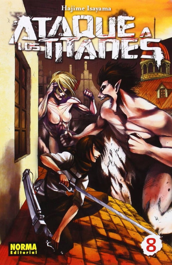 Ataque a los titanes #8