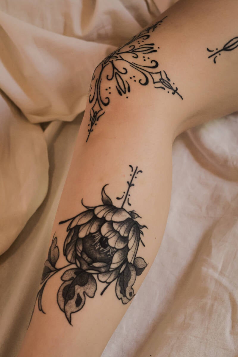 Bein Sleeve Projekt Botanik und ornamentals 