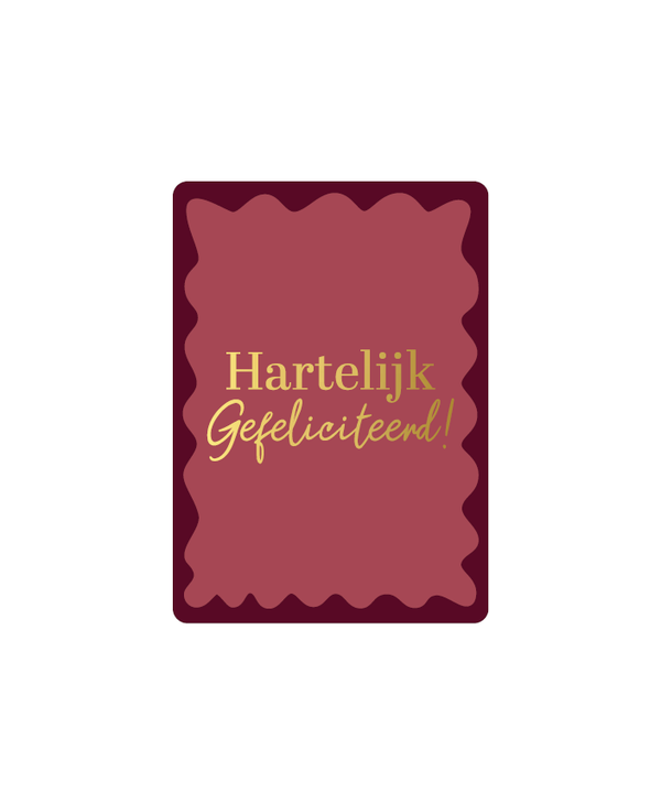 A7 - Hartelijk gefeliciteerd (kader)