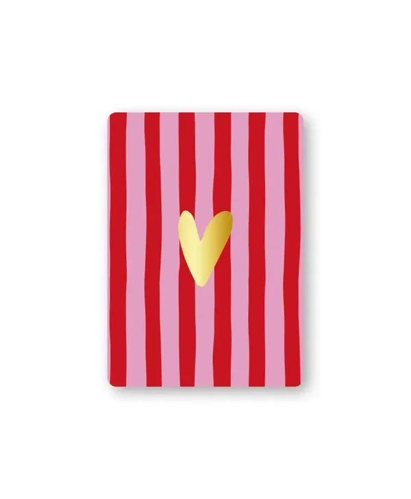 A7 - Roze/Rood met hartje