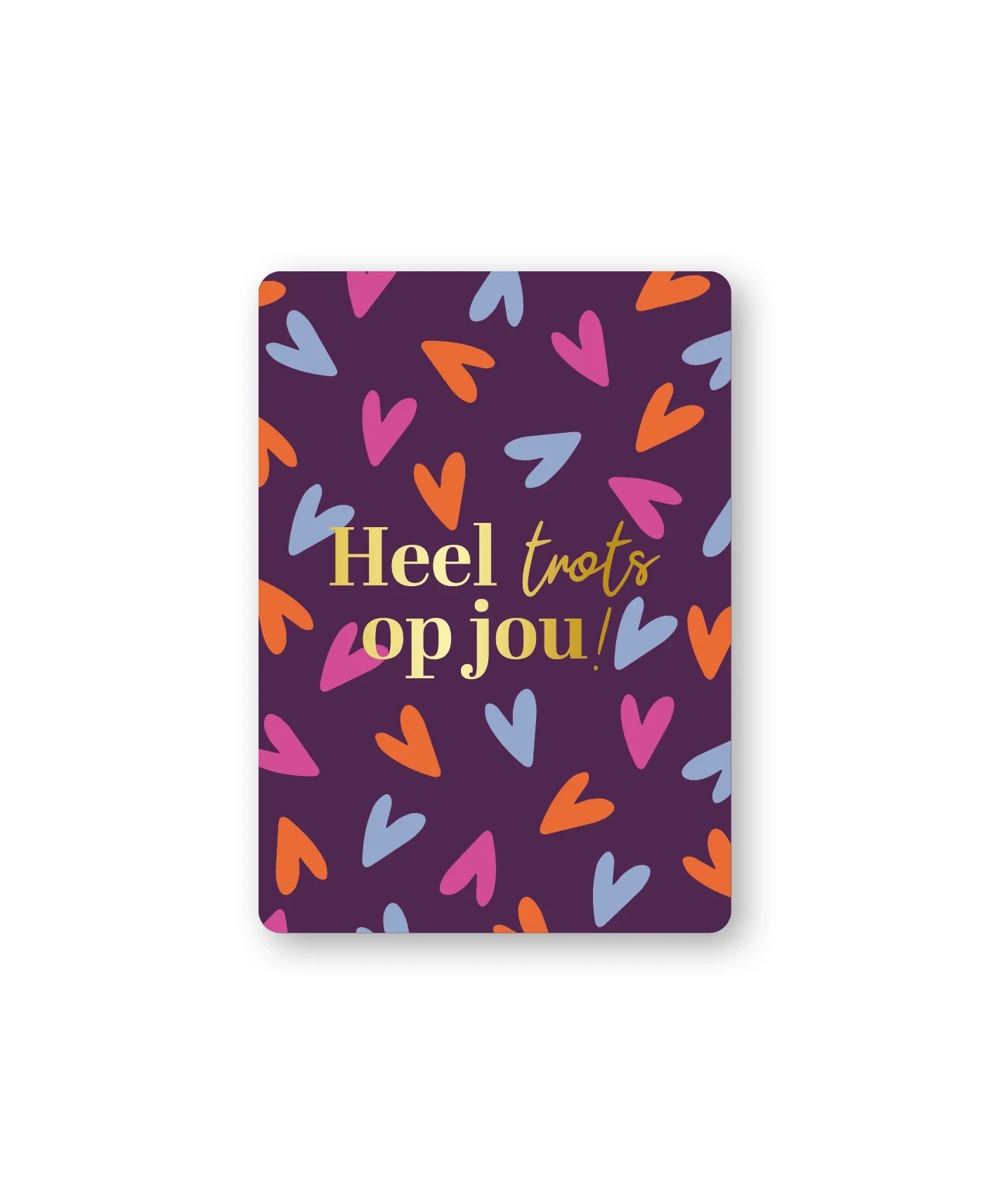 A7 - heel trots op jou!