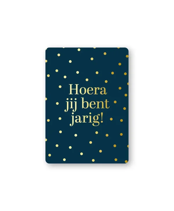 A7 - Donkerblauw met goud