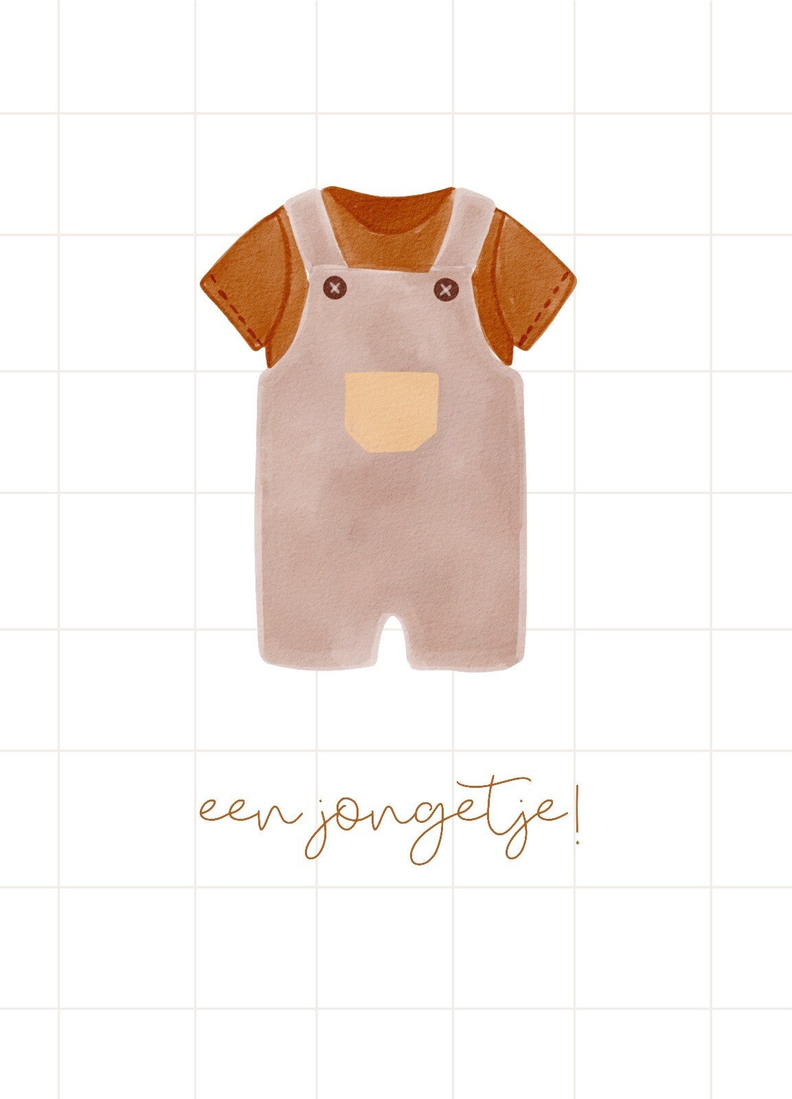 Een jongetje - tuinbroek