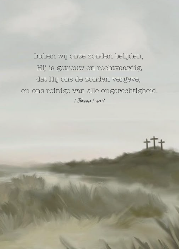 Christelijk - Indien wij onze zonden belijden