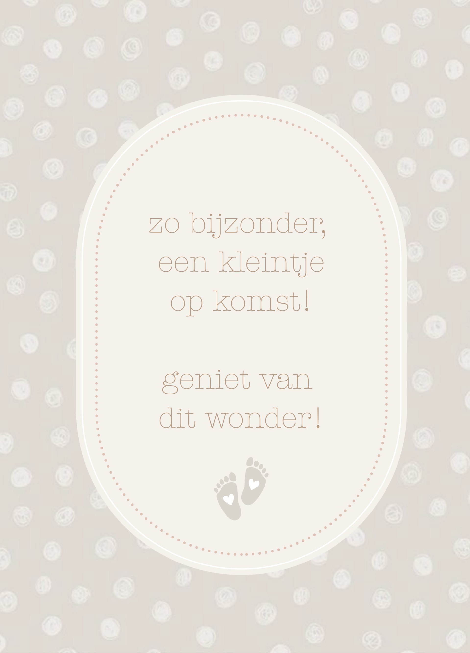 Kleintje op komst - voetjes