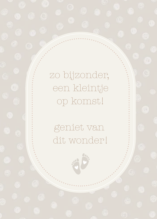 Kleintje op komst - voetjes