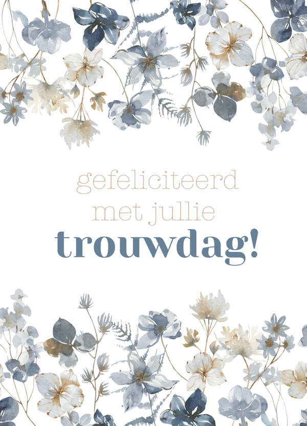Jubilieum - gefeliciteerd met jullie trouwdag!
