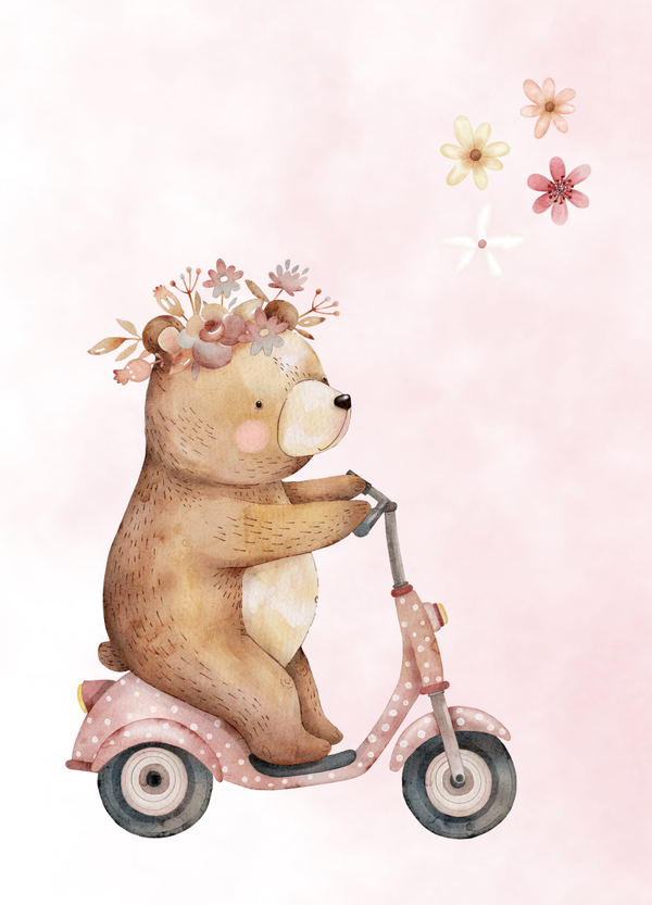 Blanco - beer op scooter