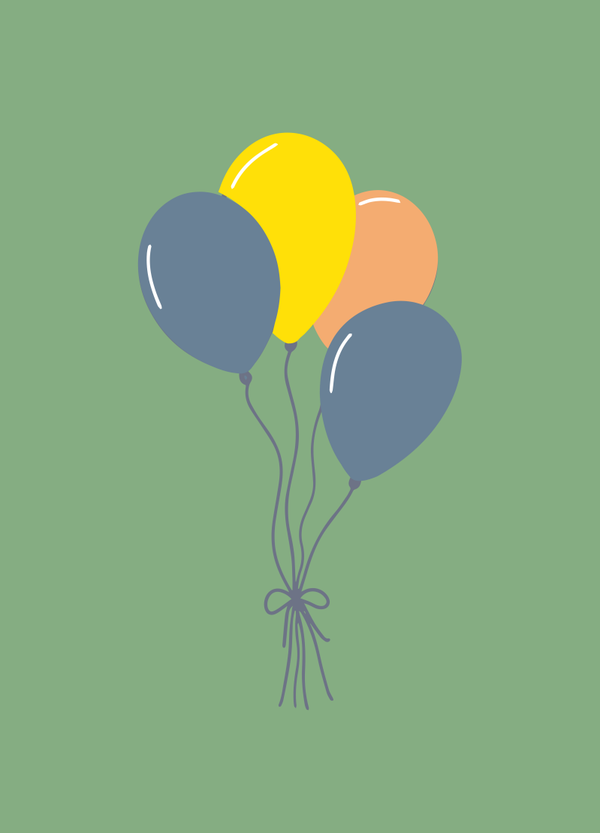 Blanco - ballonnen voor jongens