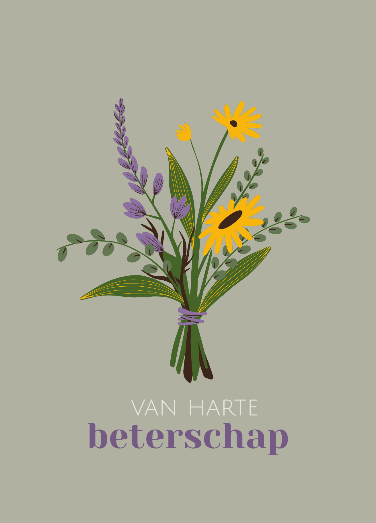Beterschap - boeketje