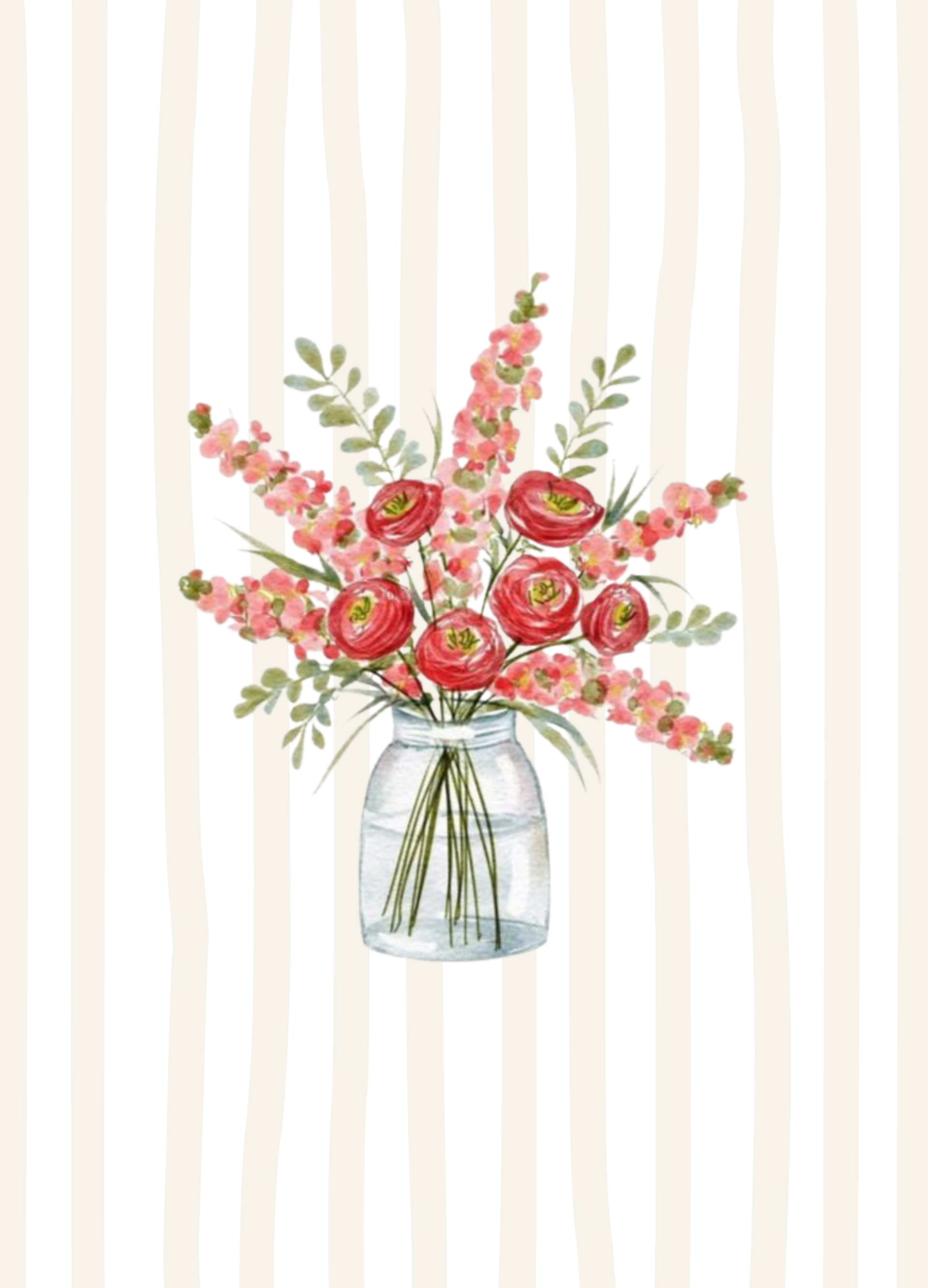 Blanco TG - bloemen op vaas