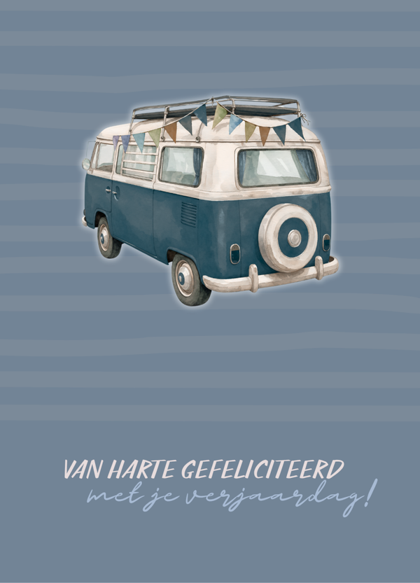 Felicitatie - camper