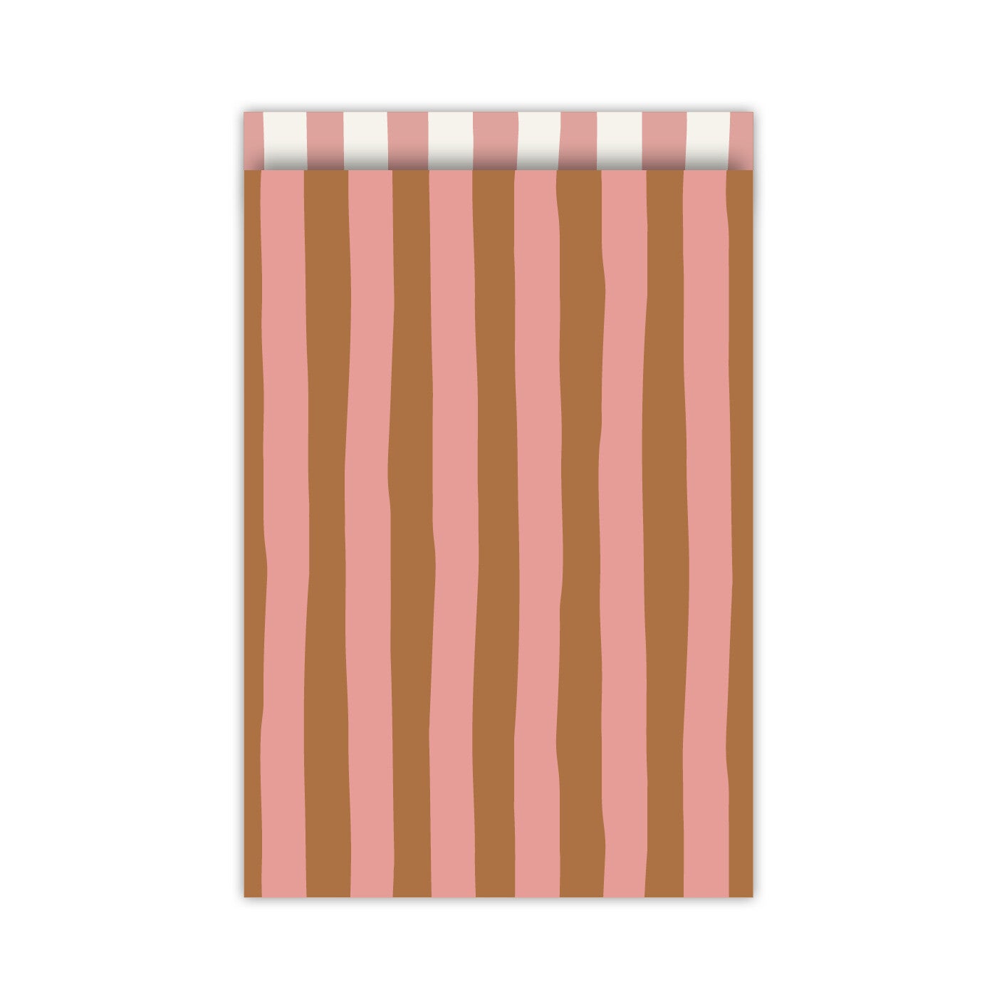 Cadeauzakje Roze & Streep | 17x25cm (5 stuks)