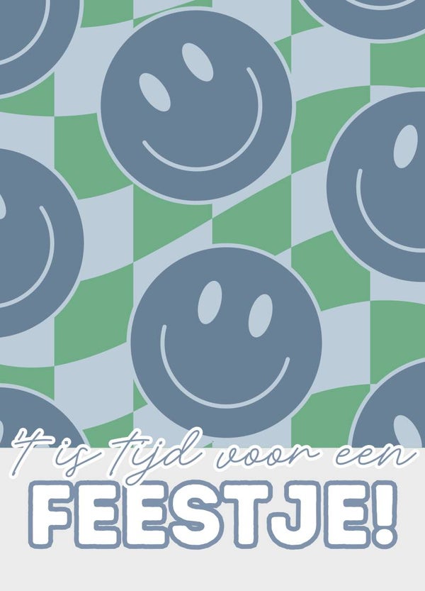 Kinderfeestje! - smiley -