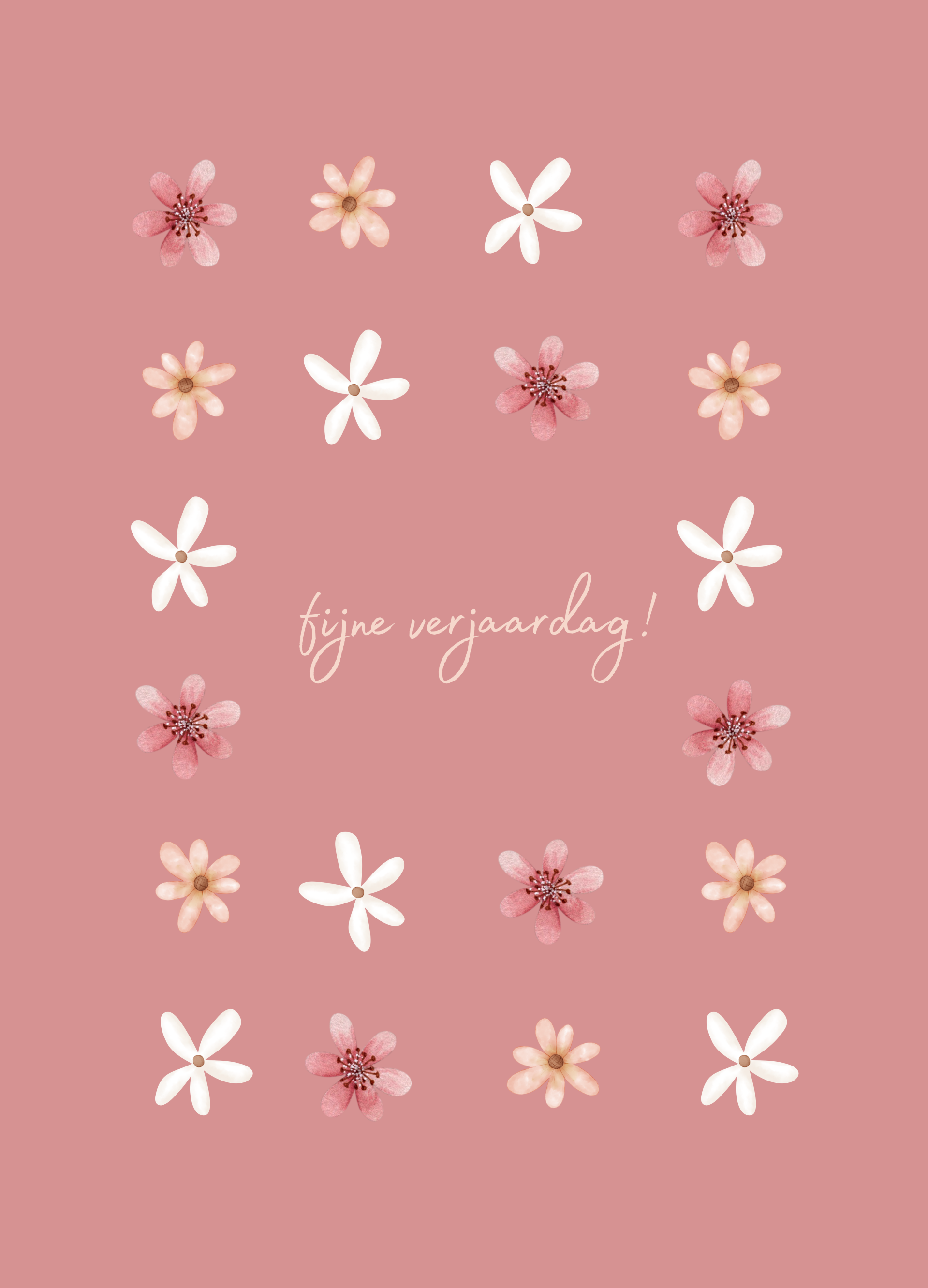 Felicitatie - fijne verjaardag!