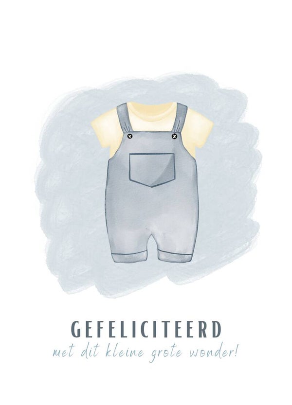 Geboorte - jongen - grote kleine wonder